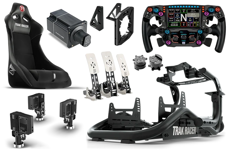 TR8 PRO WITH MOTION, WHEEL, WHEELBASE AND PEDALS